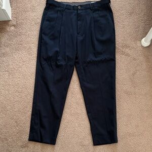 Haggar Men's Navy Dress Pants